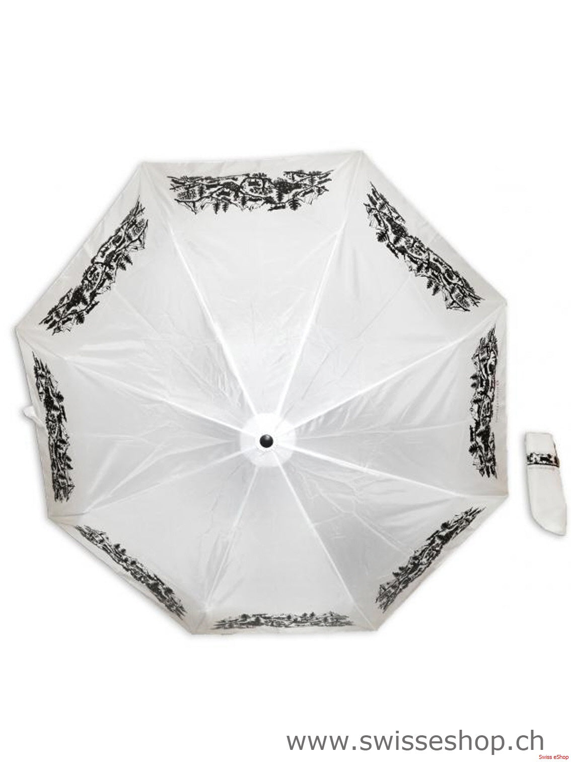 Regenschirm SCHERENSCHNITT WEISS