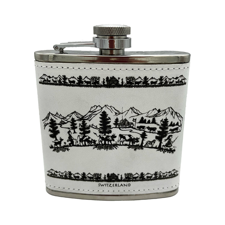 Flachmann Scherenschnitt