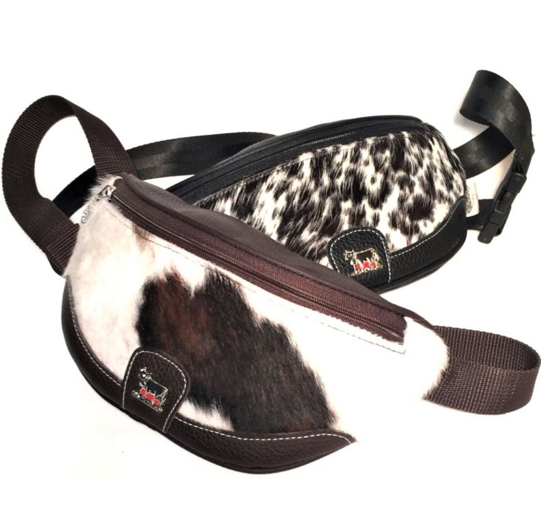 2954_Bauchtasche-Leder-Kuhfell-mit-Appenzeller-Kuh-Ornament_1