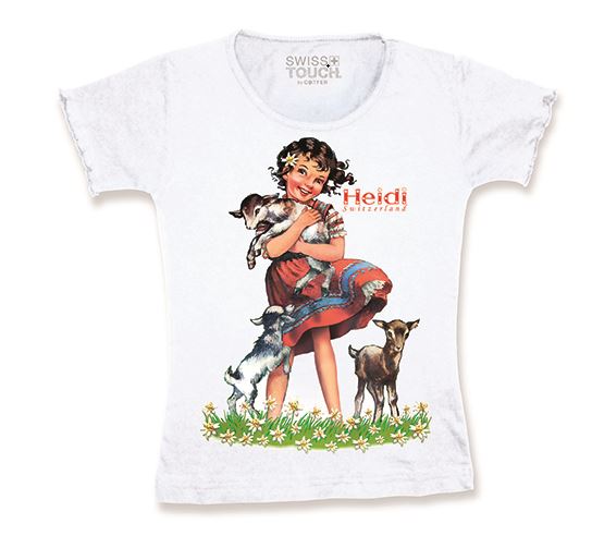 T-Shirt Heidi mit Ziege