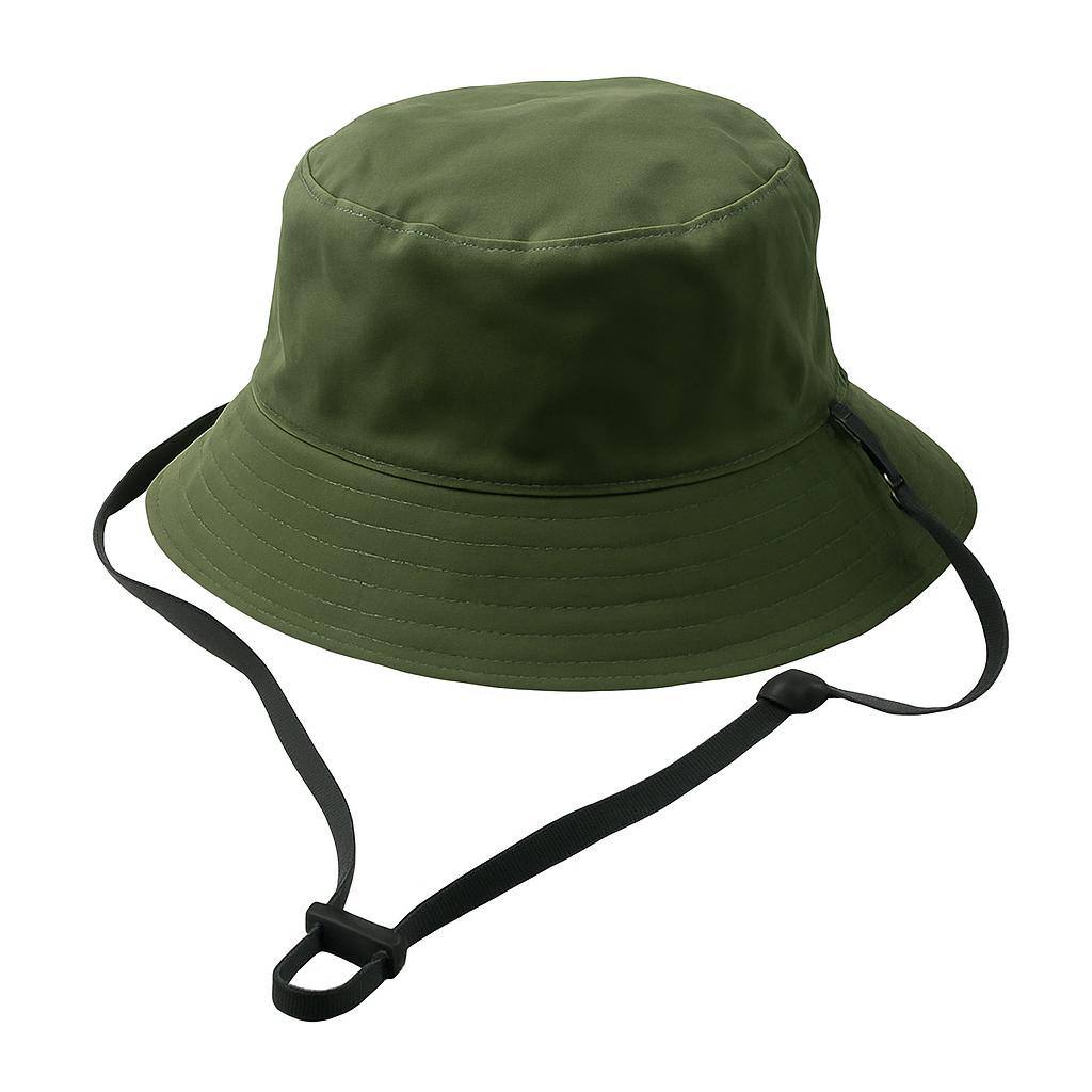 Hut Bob beige und khaki grün SWITZERLAND