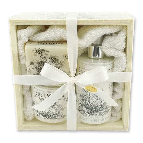Premium Wellness Edelweiss Geschenk-Set