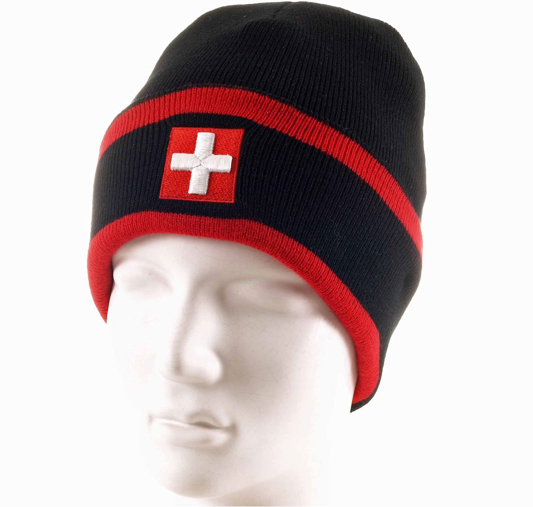 70-1065_Strick-Muetze-Schweizer-Wappen-schwarz-2