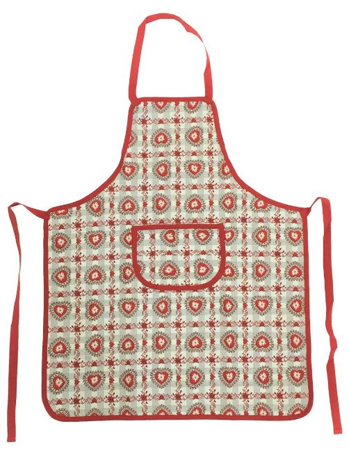 70-2034_Kuechenschuerze_Edelweiss-im-Herz-gewoben