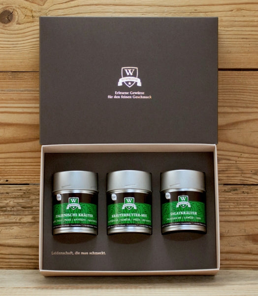 GB-3-KG-Gewuerz-Set-3er-Geschenkbox-Kr-utergarten