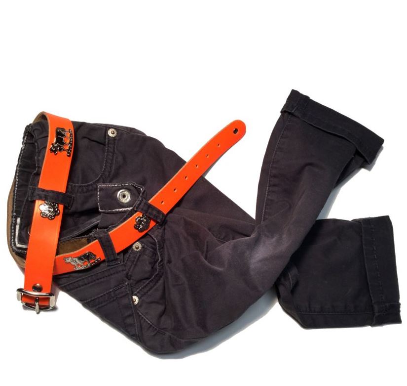 Appenzeller Kinder-Gürtel, 2.5cm breit, Leder