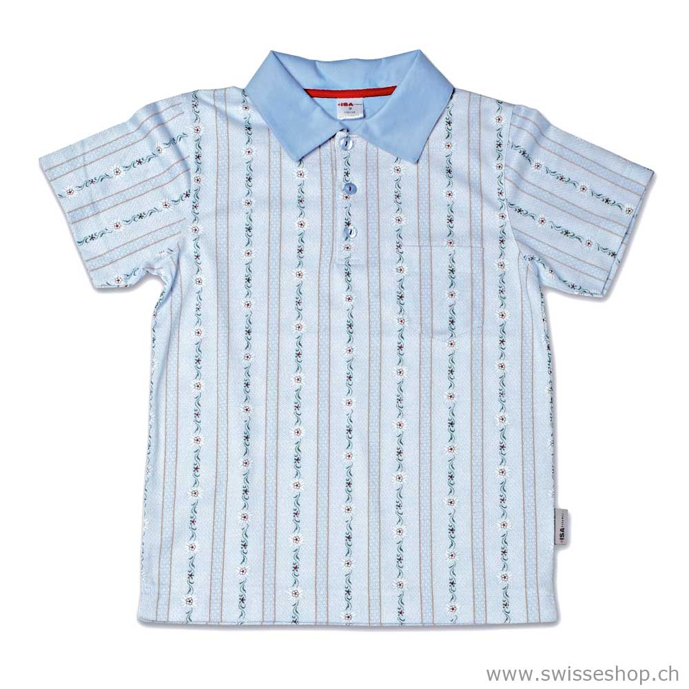 Kinder Poloshirt Kurzarm 1/4 Sleeve