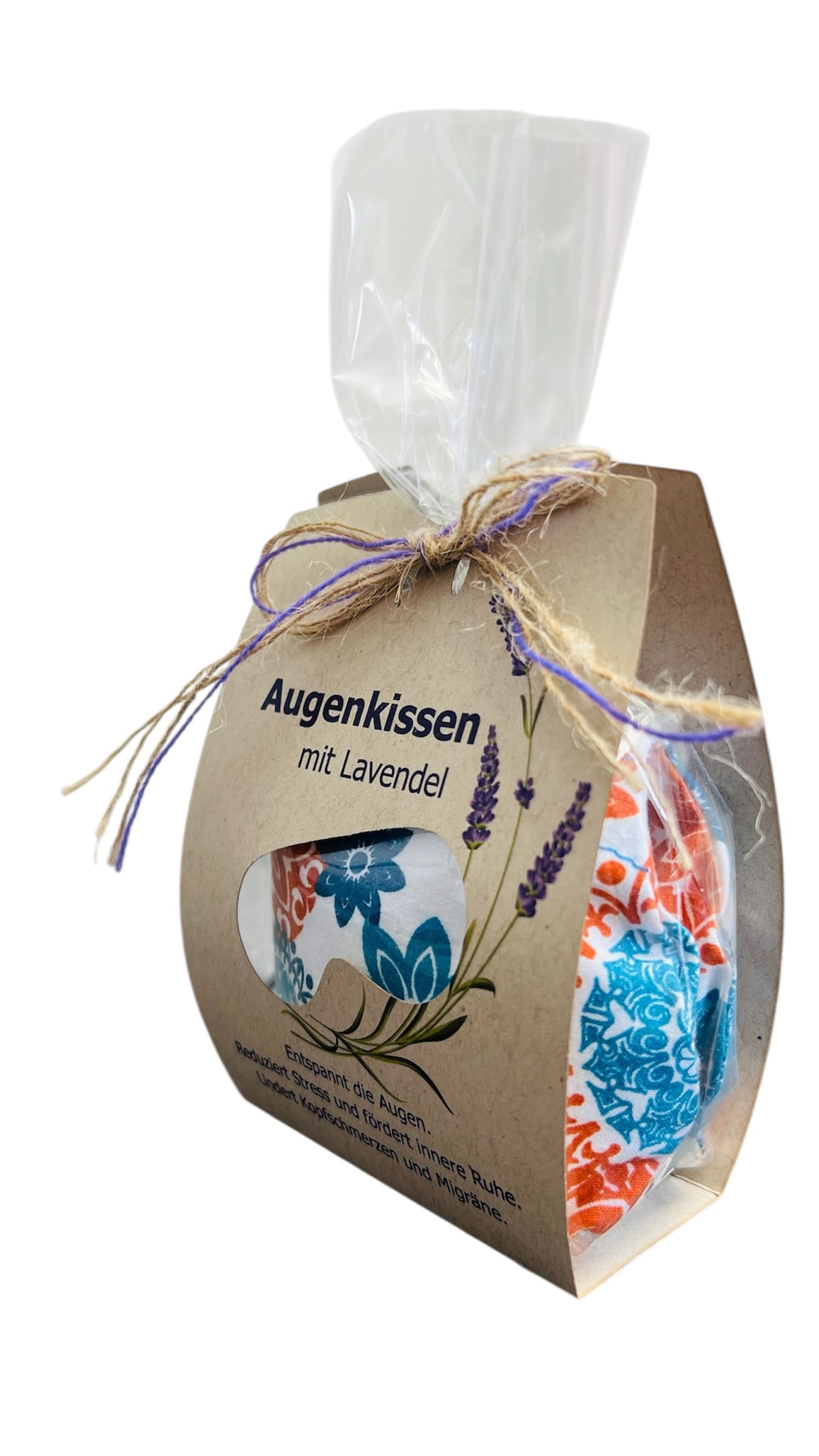 Augenkissen mit Lavendelfüllung