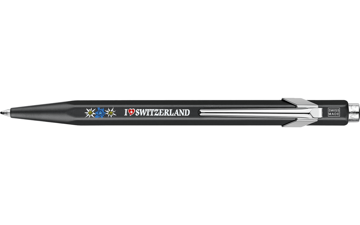 Edler Caran Dache Kugelschreiber mit Schweizer Design