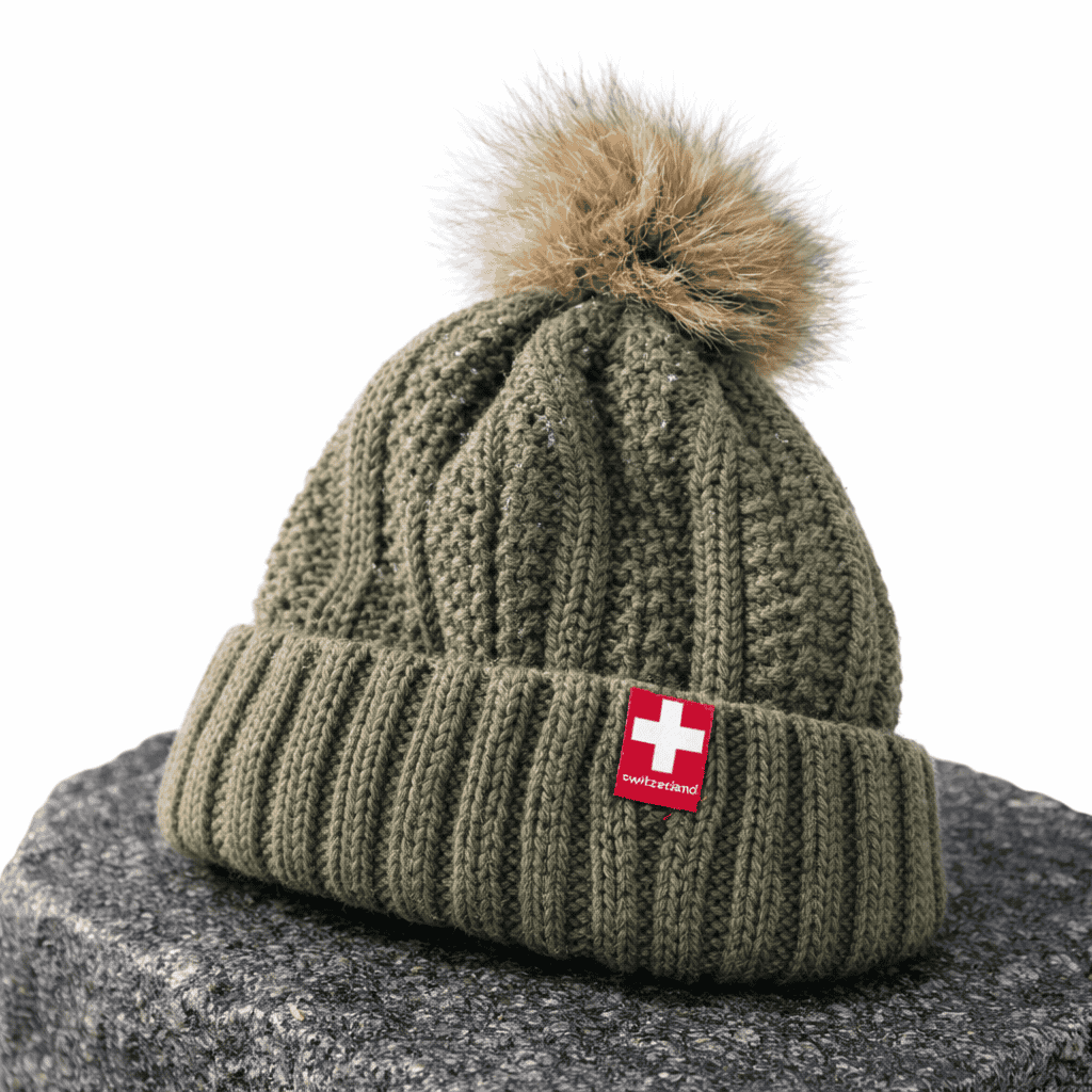 Damen Wintermütze oliv