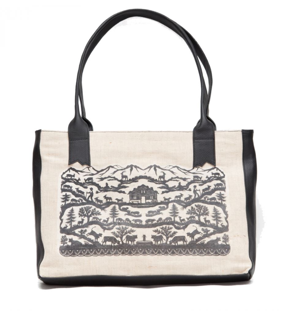 Alltagstasche Scherenschnitt