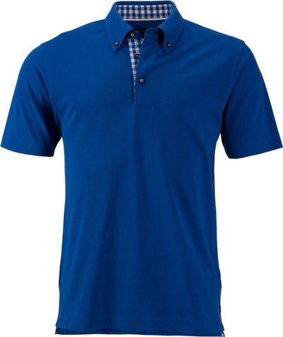 02-0716_Herren-Trachten-Pique-Polo-royal