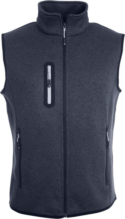 02-0774_Herren-Strickfleece-Weste-mit-Stehkragen-dunkelgrau
