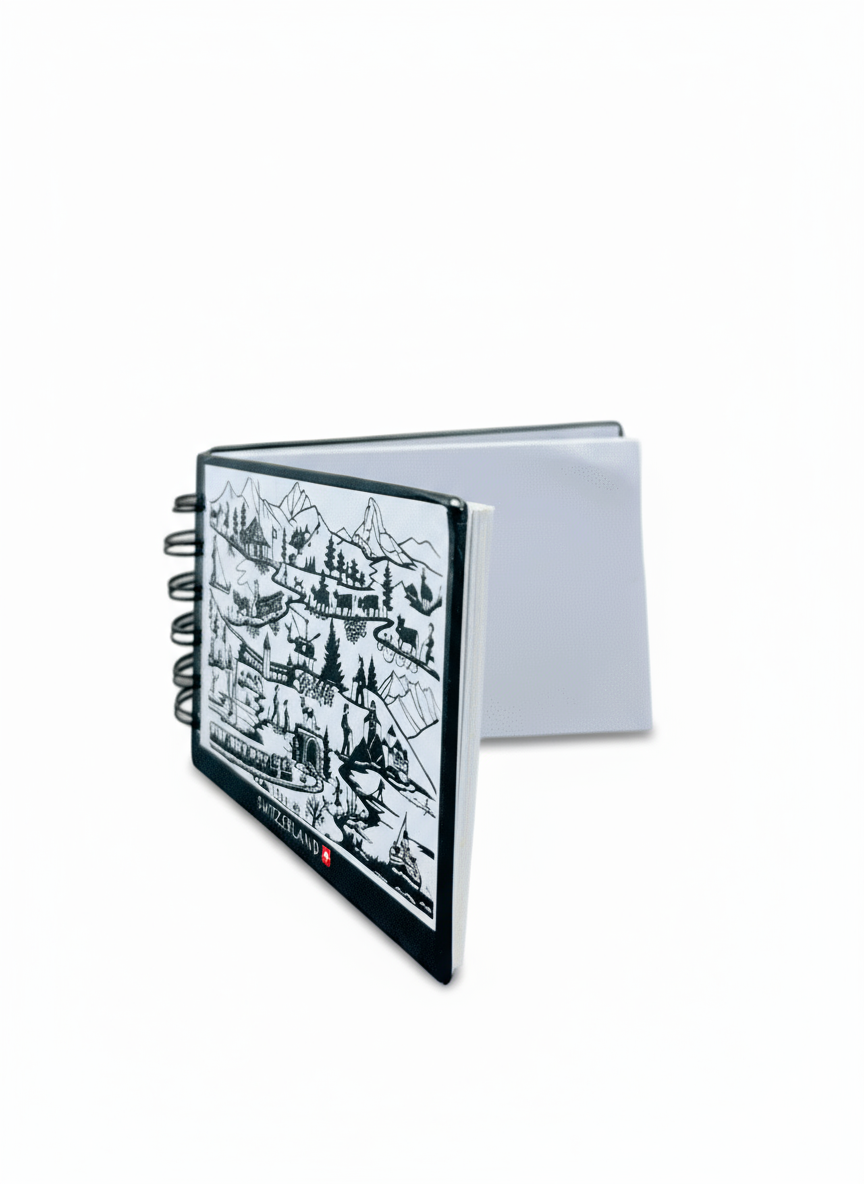 Notizblock Scherenschnitt 14.0 x 10cm