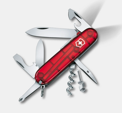 Victorinox Taschenmesser Spartan rot transparent