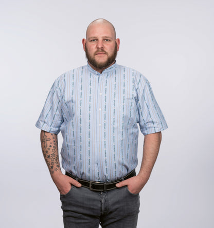 177PO-01-Herren-Edelweiss-Sommer-Hemd-Kurzarm-mit-Stehkragen-PO-hellblau