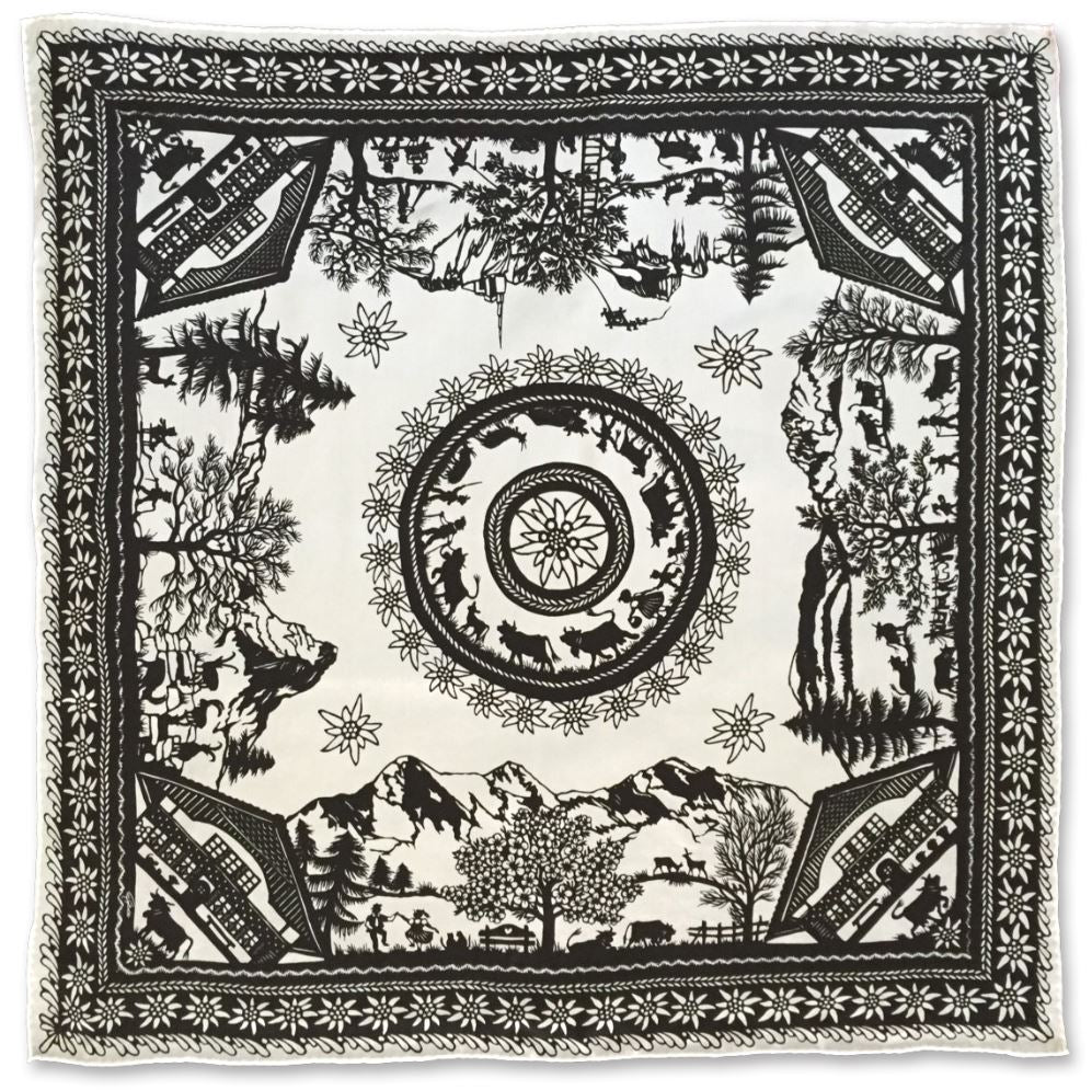 22-1000-06_Foulard_seide_60x60_schwarzweiss