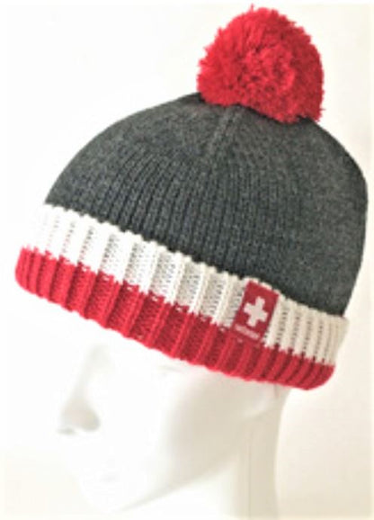 23-304_Kinder-Strickmuetze-mit-Schweizerkreuz-grau-rot-1