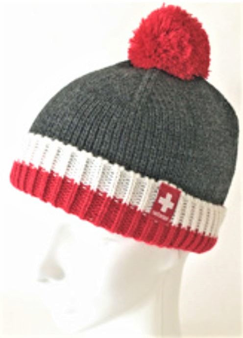 23-304_Kinder-Strickmuetze-mit-Schweizerkreuz-grau-rot-1