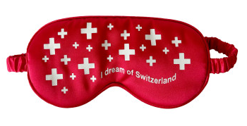 Augenmaske - I dream of Switzerland