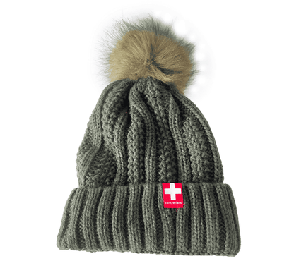 Damen Wintermütze oliv