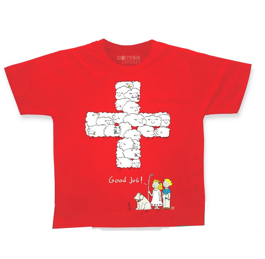 5194_Kinder-TShirt-Schweizerkreuz-Schaf-Good-Job