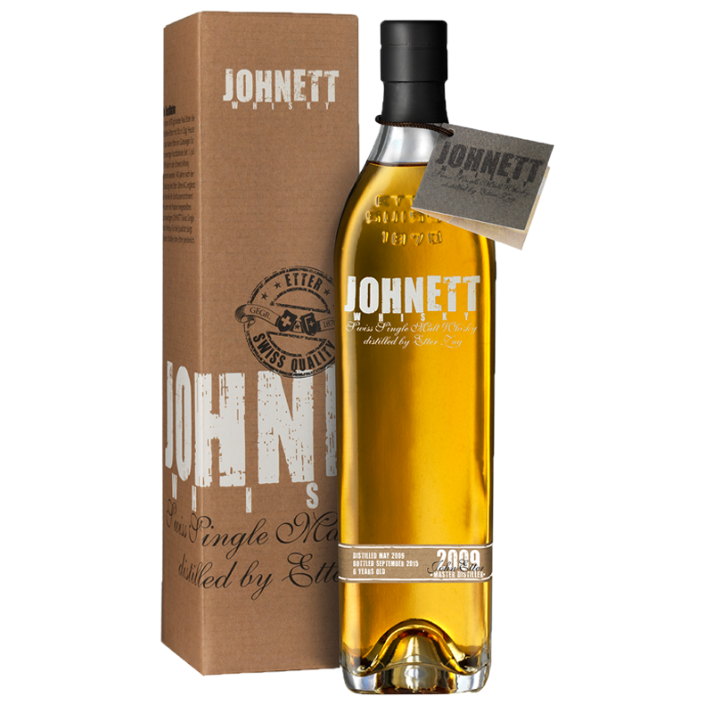 Johnett 2009 - 6 year old Swiss Single Malt Whisky 44%