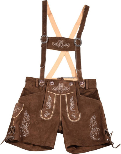 Damen Lederhose kurz