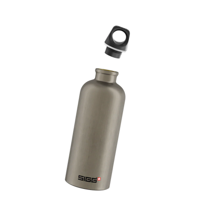 Trinkflasche smoked Metall