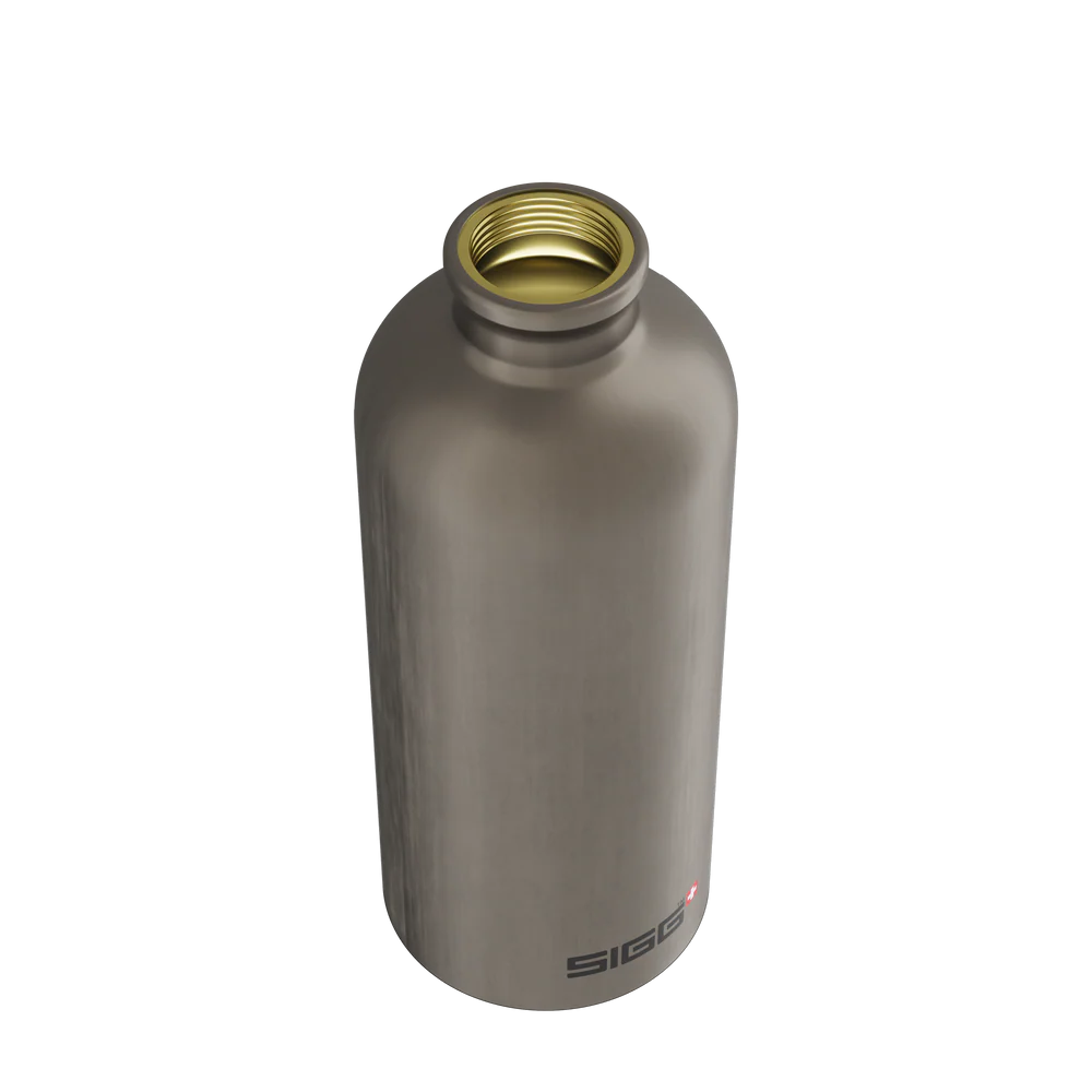 Trinkflasche smoked Metall