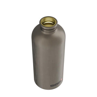 Trinkflasche smoked Metall