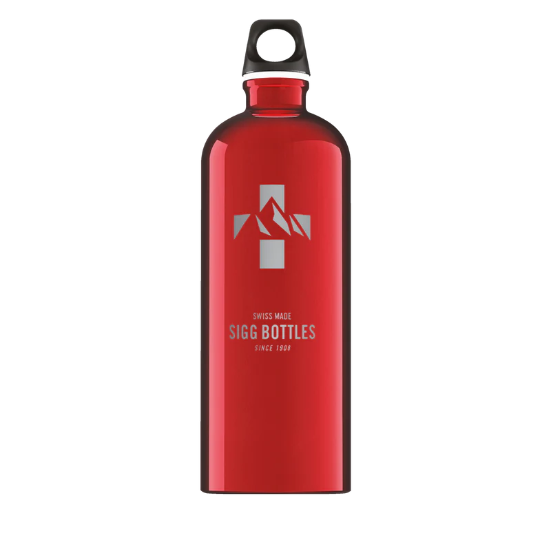 SIGG-Trinkflasche Original Mountain Red, 1 Liter