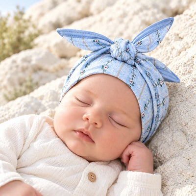 Baby Hals- & Kopftuch Schwinger, hellblau