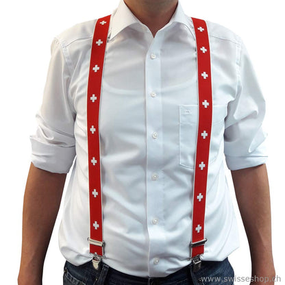 Hosenträger Schweizerkreuz Y-Form