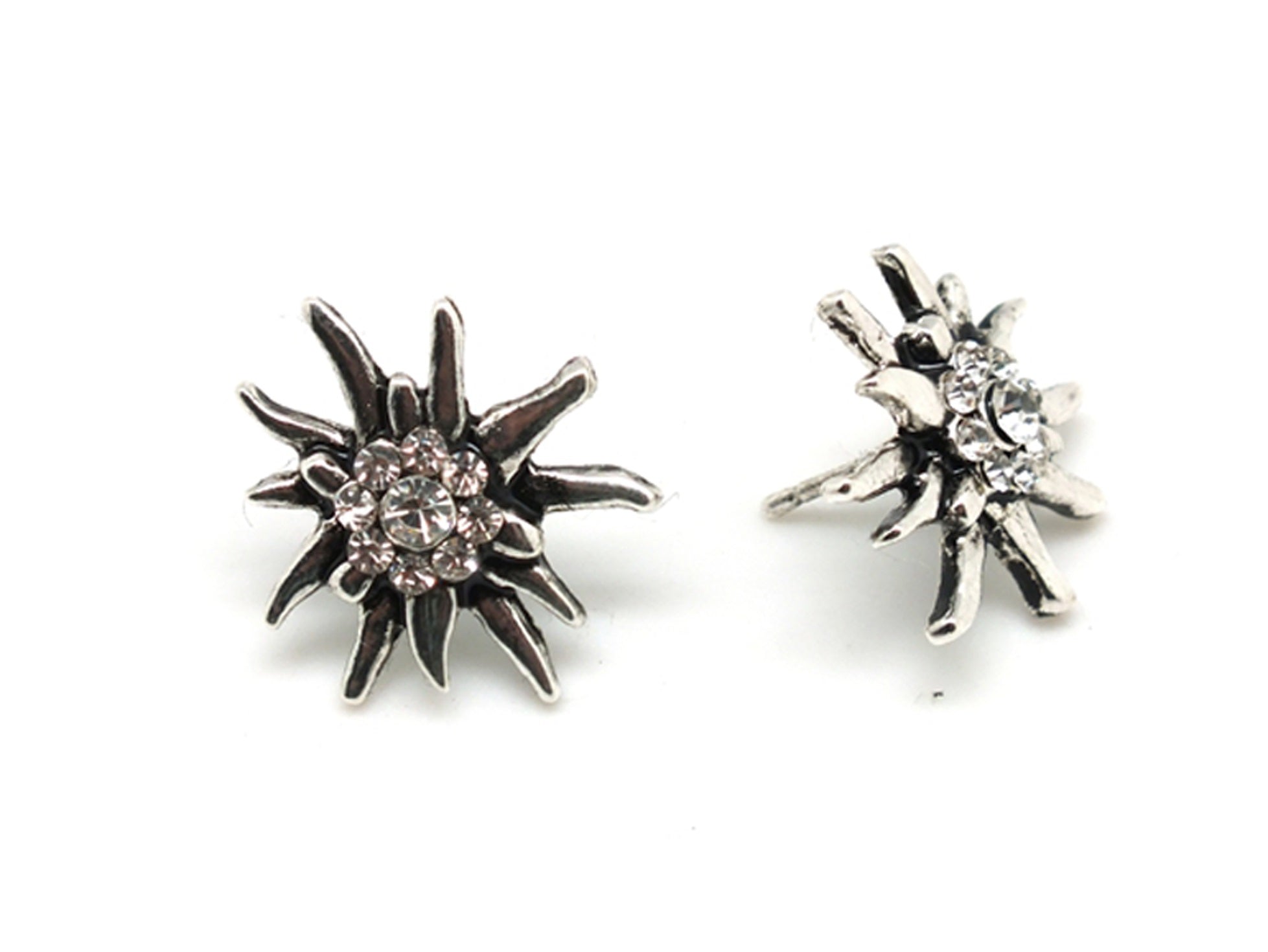 Kette, Armband und Ohrstecker SET, weiss