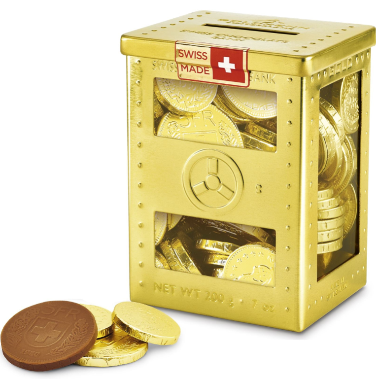 Mini-Safe Schokolade