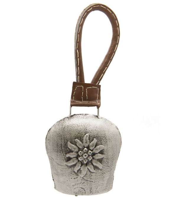 Glocke-Edelweiss-silber_3805