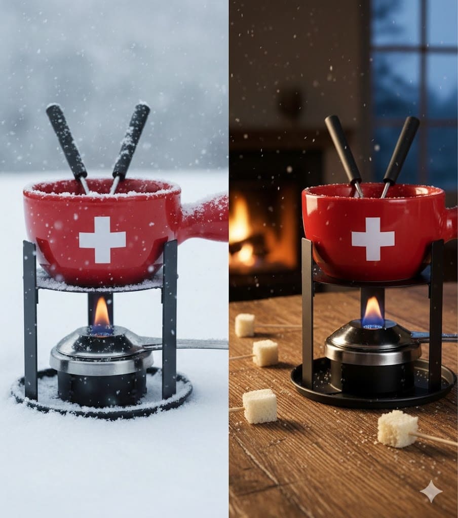 Käsefondue Special Dinner for 2