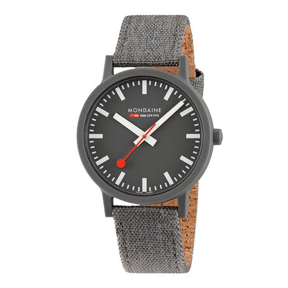 MS1-41180-LH-Mondaine-SBB-Armbanduhr-Essence-Nachhaltig-Grey-41mm-1