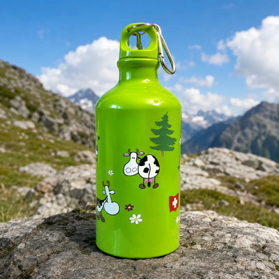 Trinkflasche MUMU COW GRÜN POYA