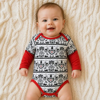 Baby-Body SCHERENSCHNITT, langarm