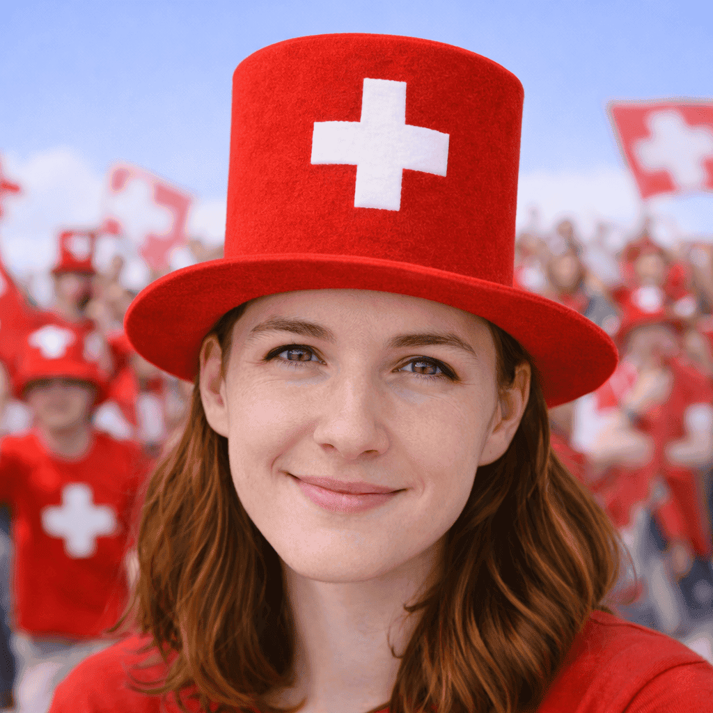 Hut Zylinder Swiss Fan