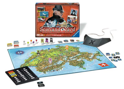 Brettspiel Scotland Yard - SWISS Edition