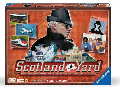 Brettspiel Scotland Yard - SWISS Edition