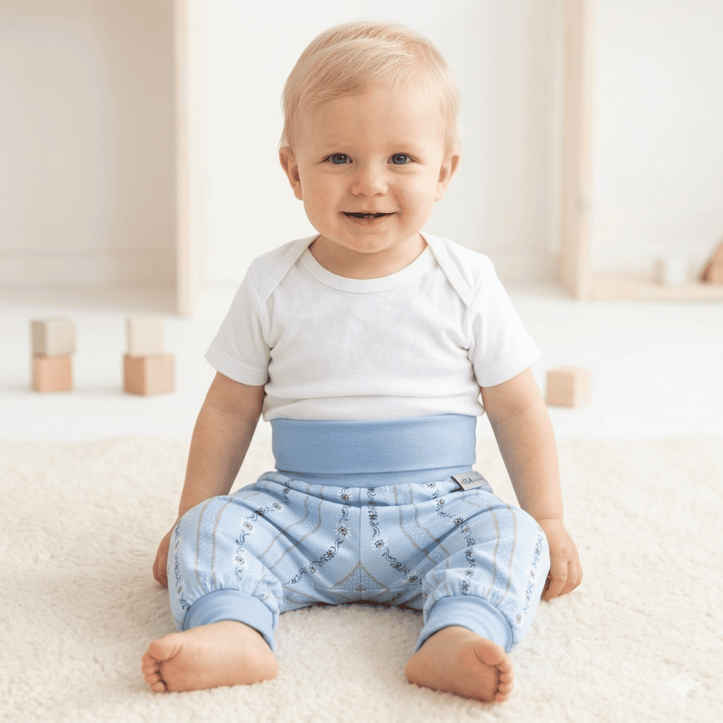 Baby-Hose SCHWINGER, hellblau