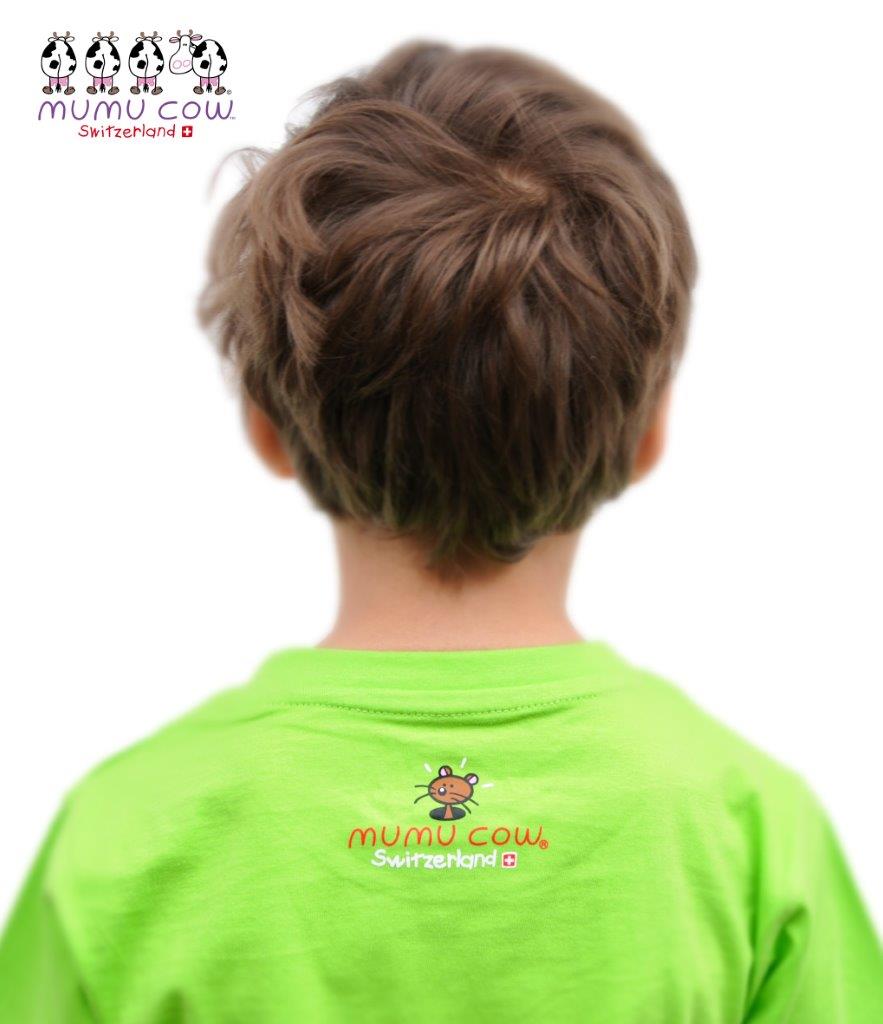 T-Shirt Mumucow Poya, grün