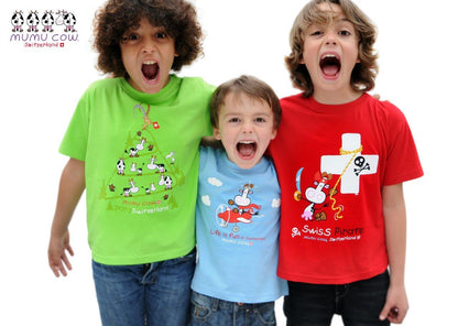 T-Shirt Mumucow Poya, grün