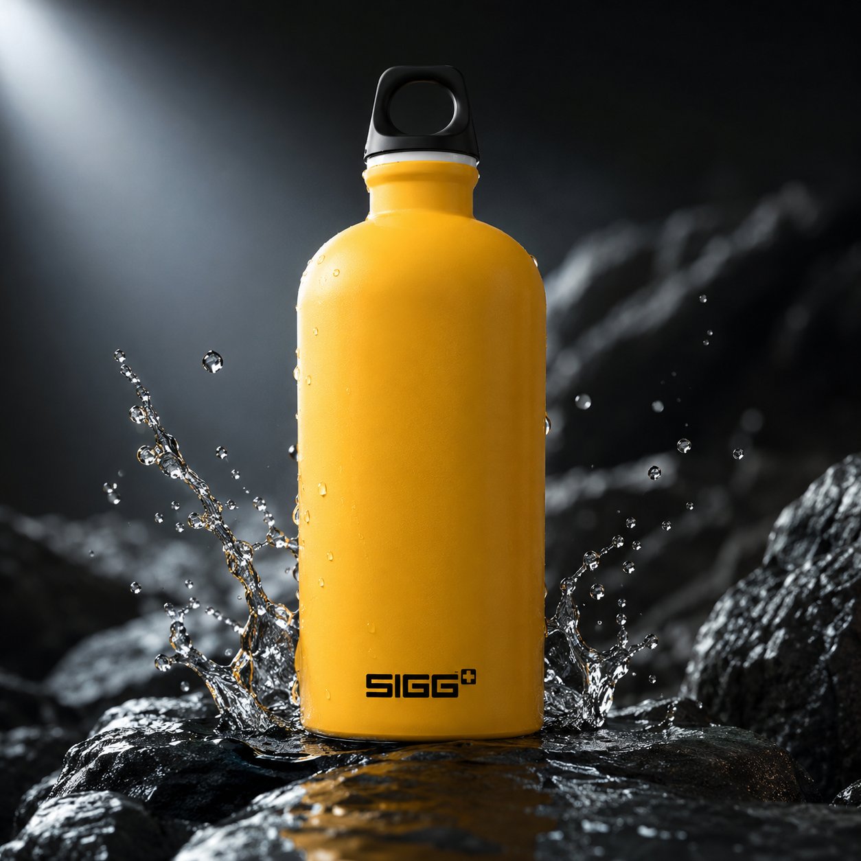 SIGG-Trinkflasche Traveller Mustard Touch