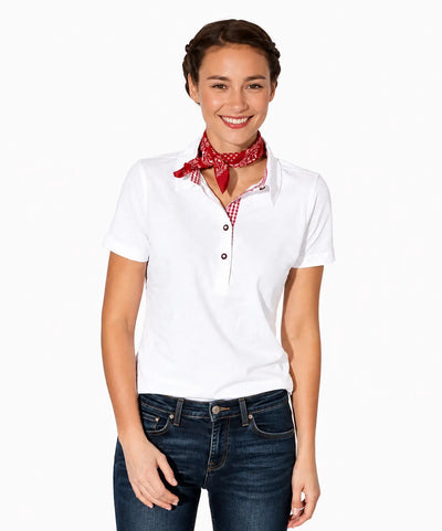 Damen Trachten Piqué Polo