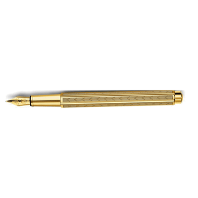 Caran d'Ache Füllfederhalter ECRIDOR CHEVRON vergoldet